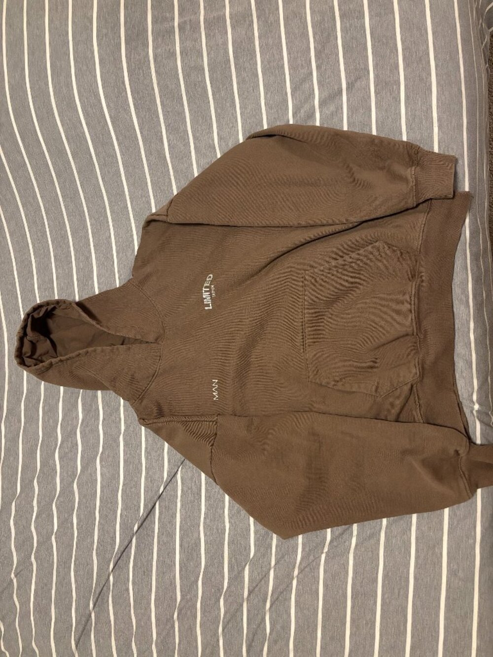BoohooMAN Hoodie XL Brown